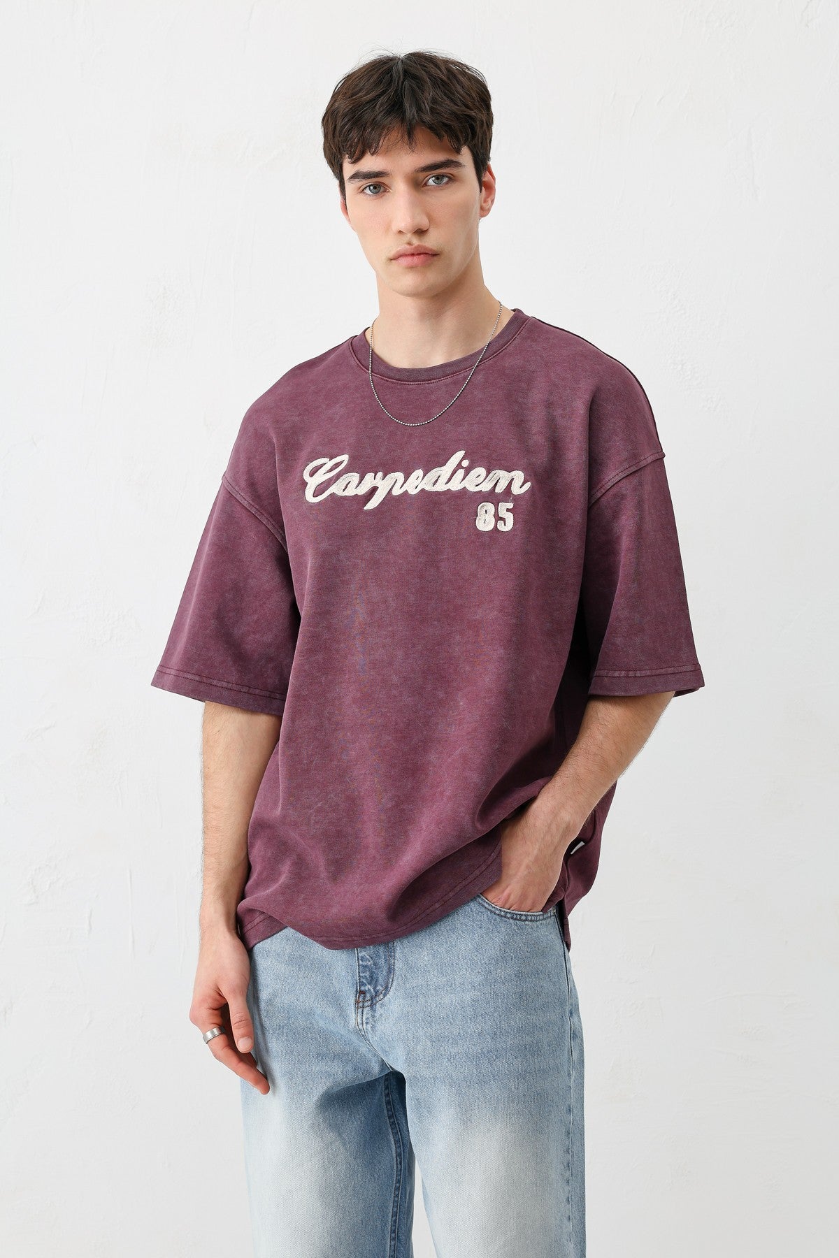 T-SHIRT WASHWD OVERSIZE