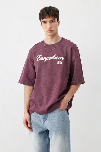 T-SHIRT WASHWD OVERSIZE