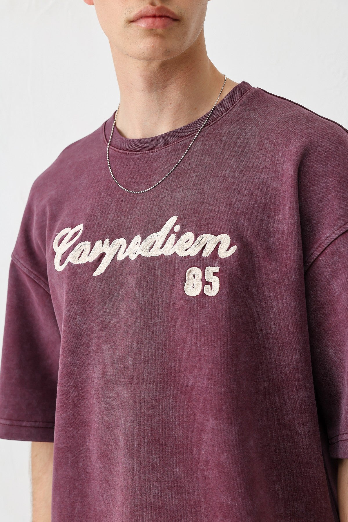 T-SHIRT WASHWD OVERSIZE