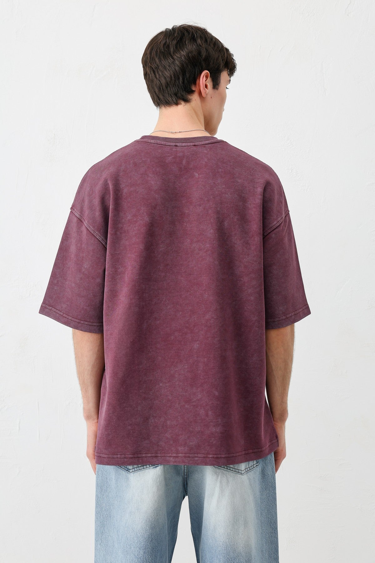 T-SHIRT WASHWD OVERSIZE