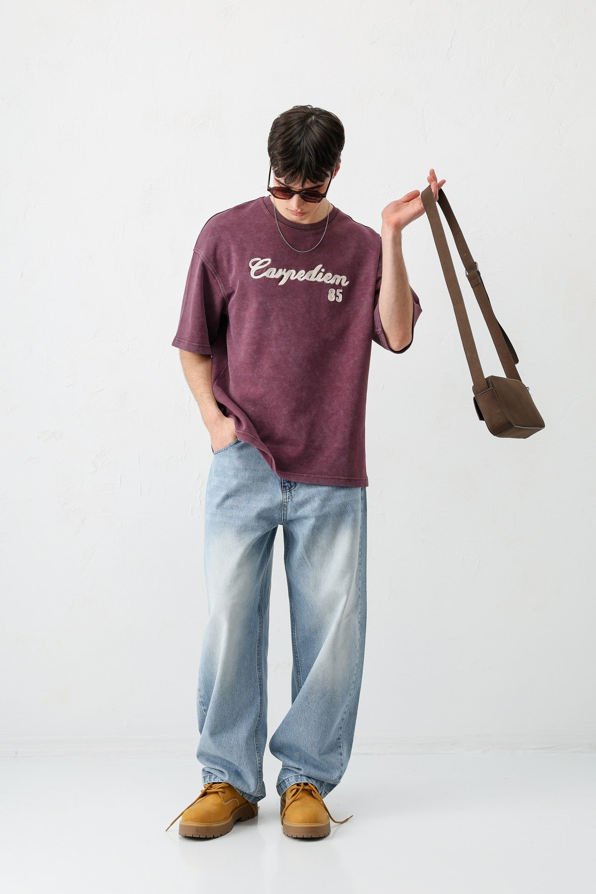 T-SHIRT WASHWD OVERSIZE