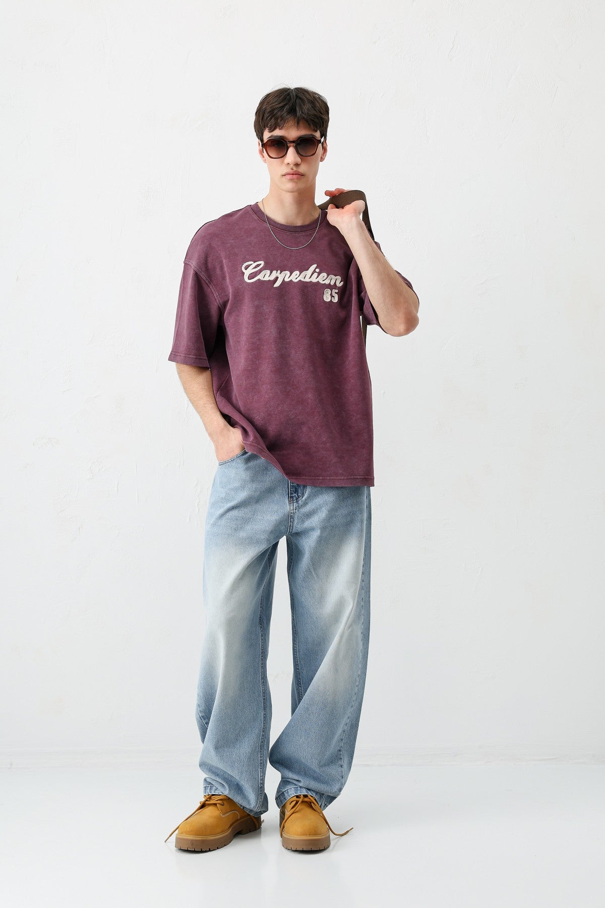 T-SHIRT WASHWD OVERSIZE