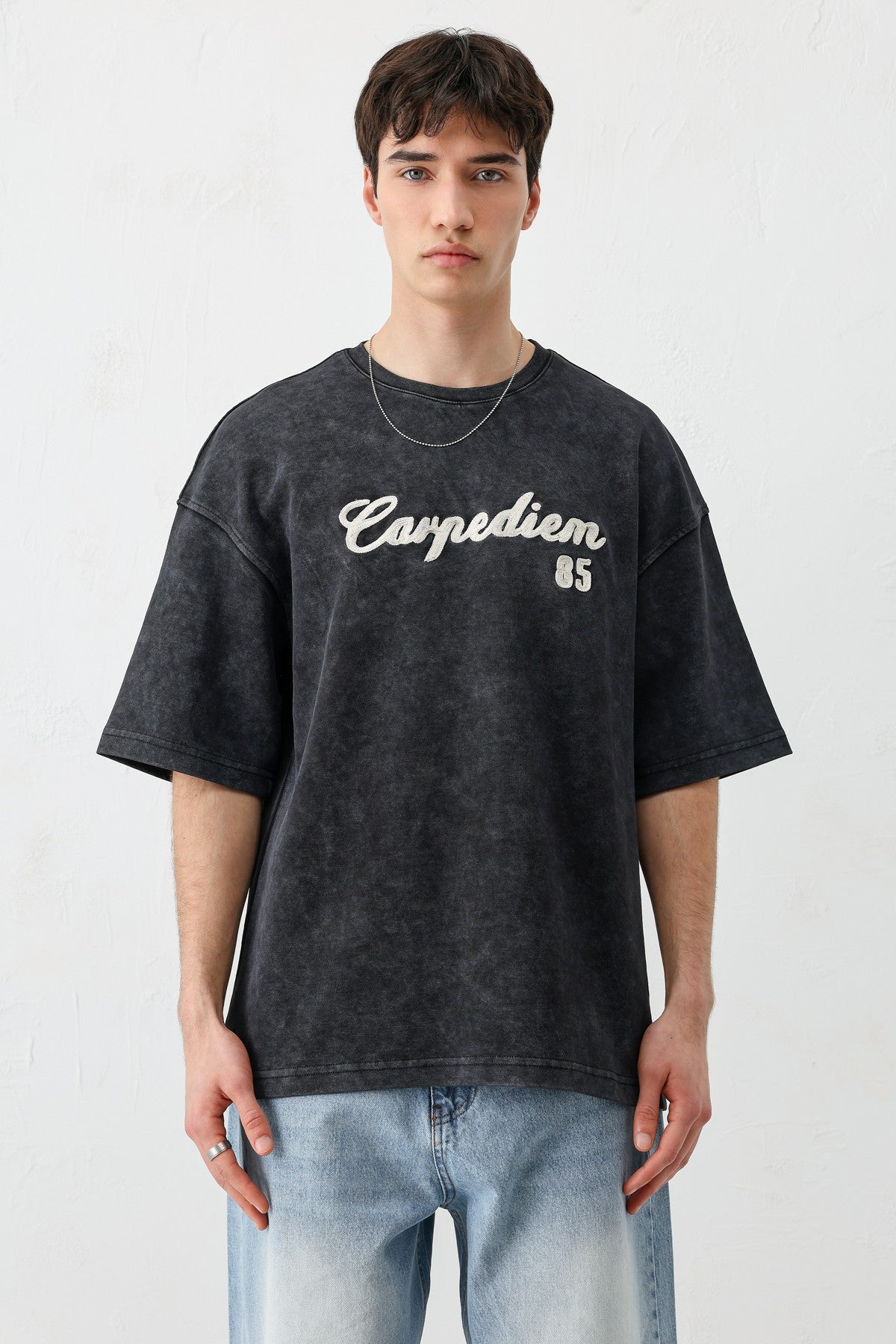 T-SHIRT WASHWD OVERSIZE
