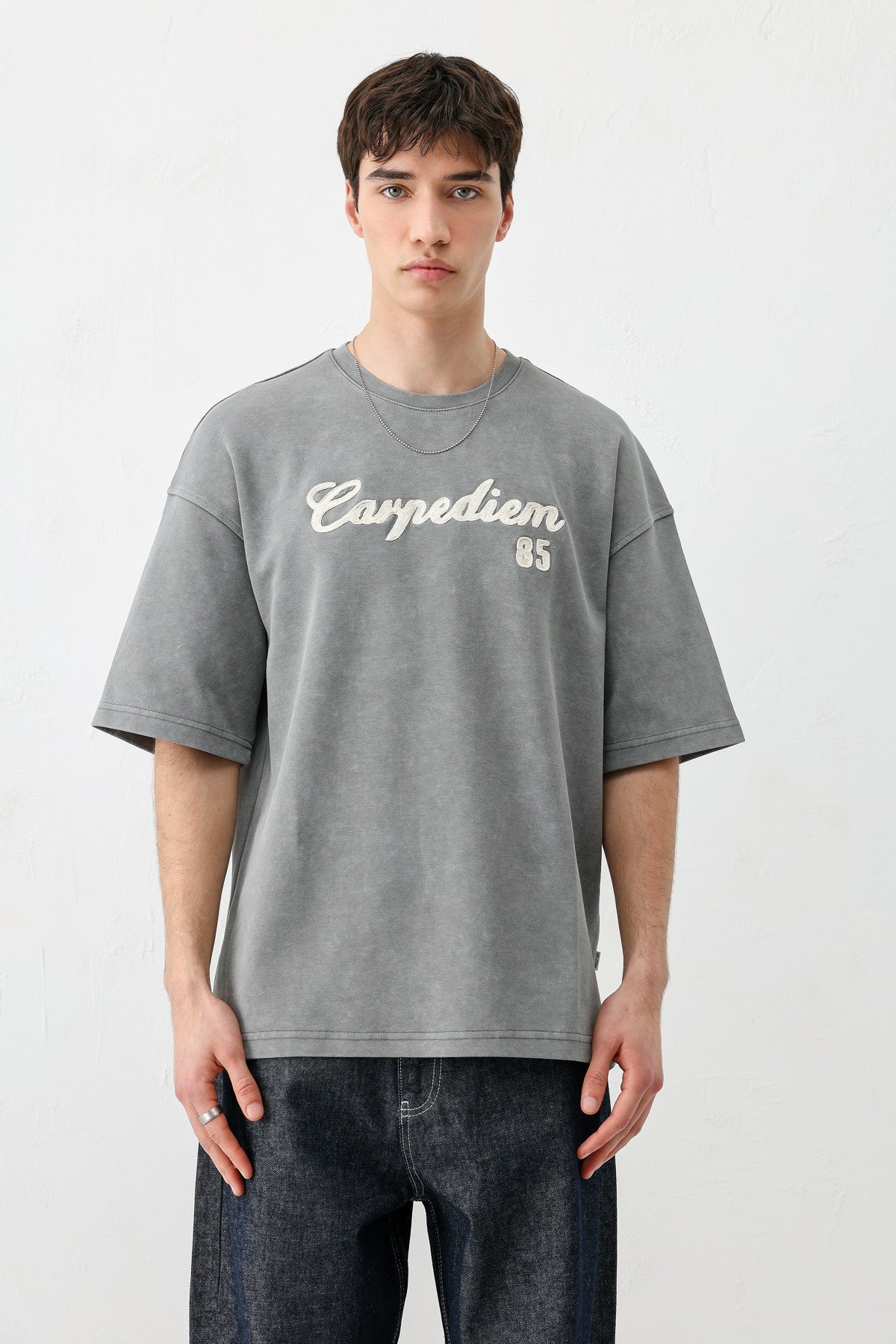 T-SHIRT WASHWD OVERSIZE