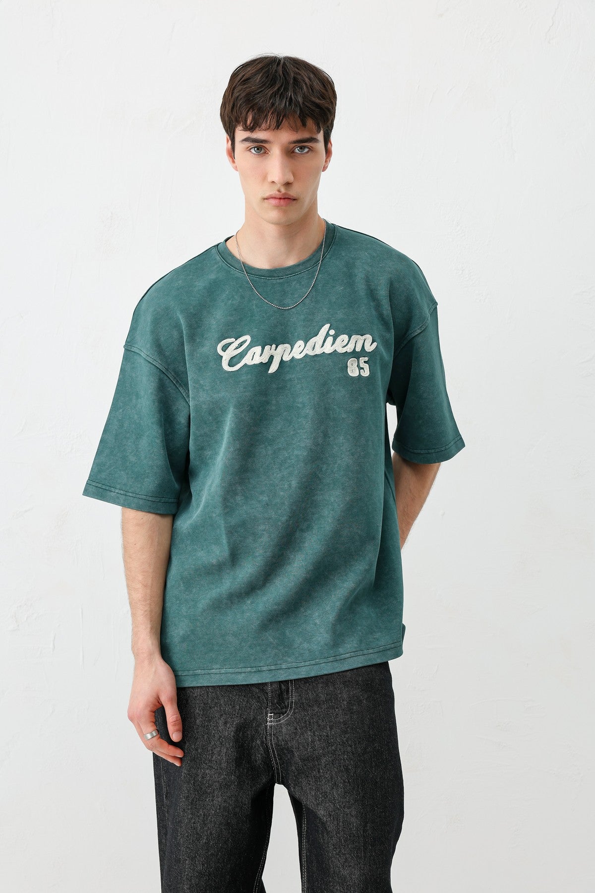 T-SHIRT WASHWD OVERSIZE
