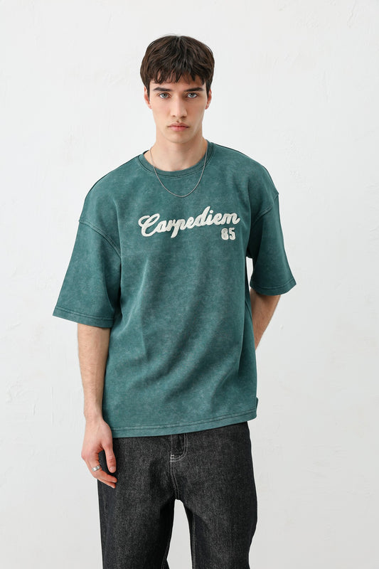 T-SHIRT WASHWD OVERSIZE