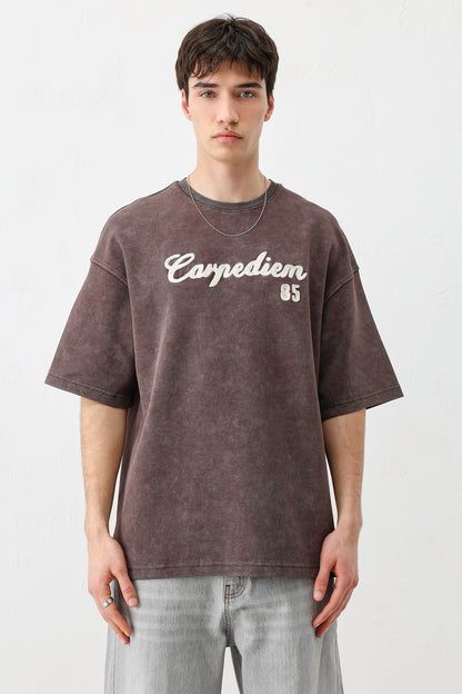 T-SHIRT WASHWD OVERSIZE