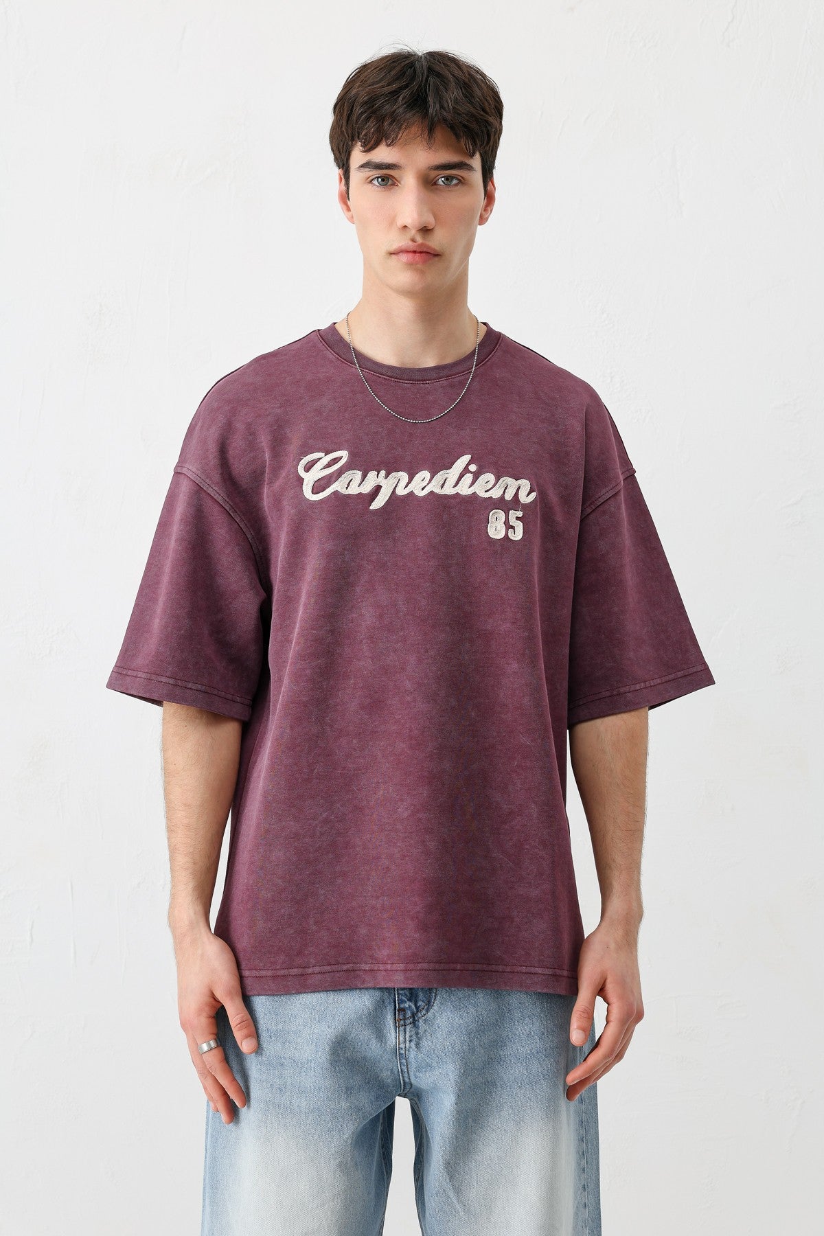 T-SHIRT WASHWD OVERSIZE