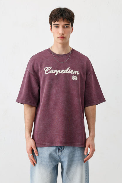 T-SHIRT WASHWD OVERSIZE