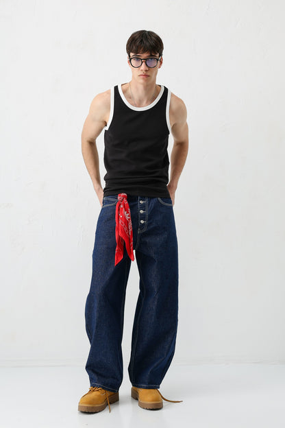 Oversize Askılı Tişört