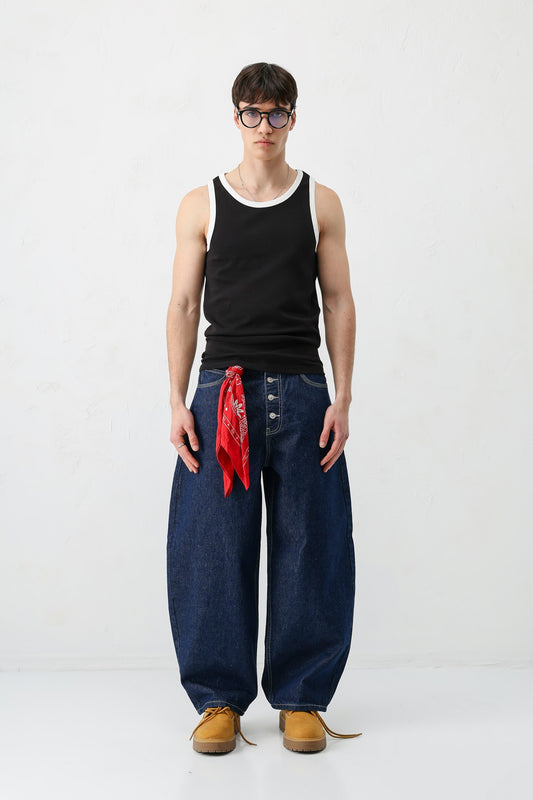 Oversize Askılı Tişört