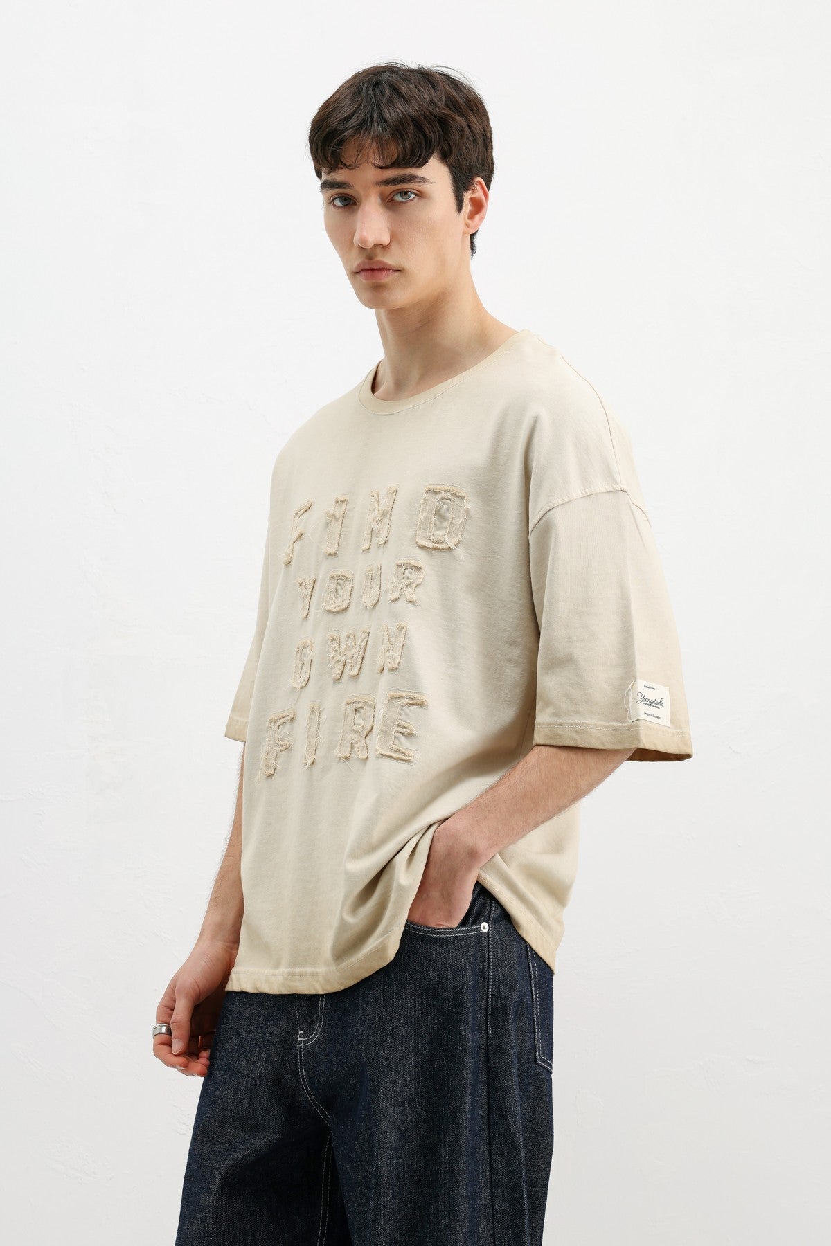 Oversize Baskılı Tişört