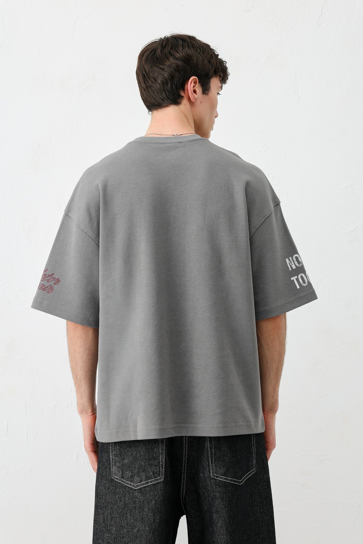 Oversize Baskılı Tişört