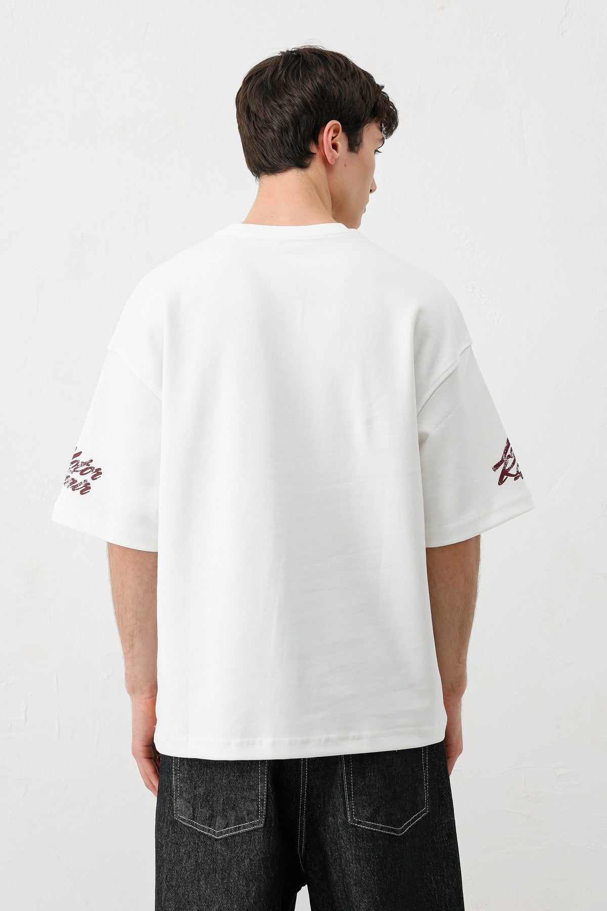 Oversize Baskılı Tişört