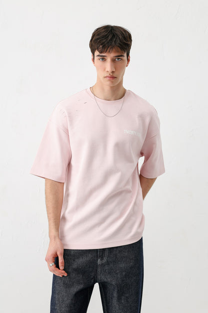 Baskılı Oversize Tişört