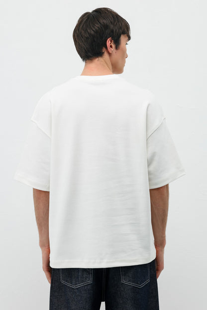 Baskılı Oversize Tişört