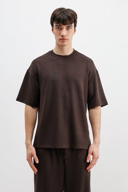 Modal Karışımlı Oversize Tişört