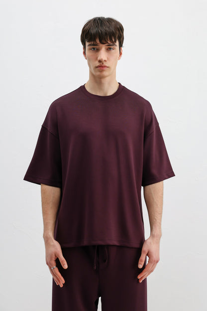 Modal Karışımlı Oversize Tişört