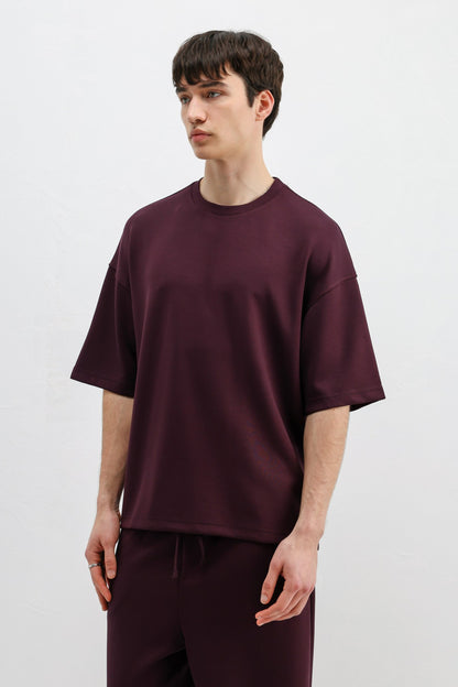 Modal Karışımlı Oversize Tişört