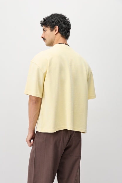 Oversize Miami Baskılı Tişört
