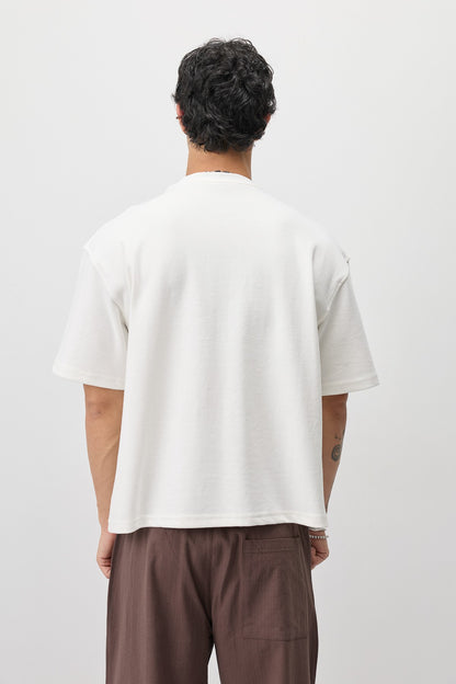 Oversize Miami Baskılı Tişört