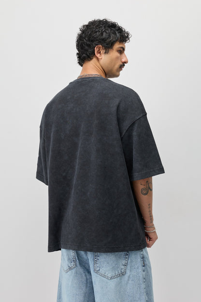 Oversize İbiza Baskılı Tİşört