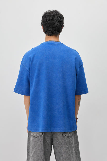 Oversize İbiza Baskılı Tİşört
