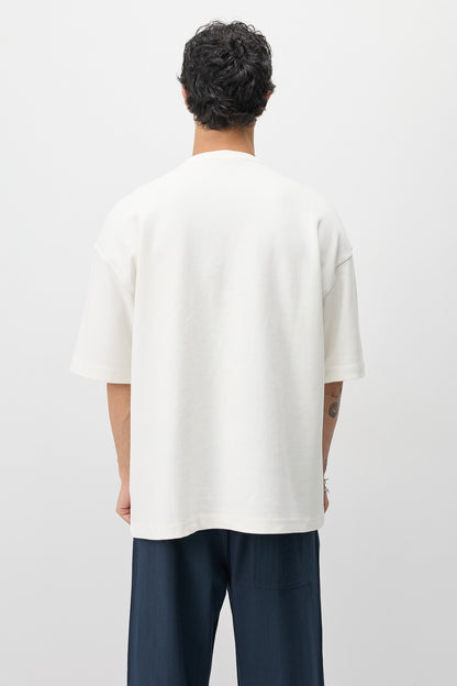 Oversize İbiza Baskılı Tİşört