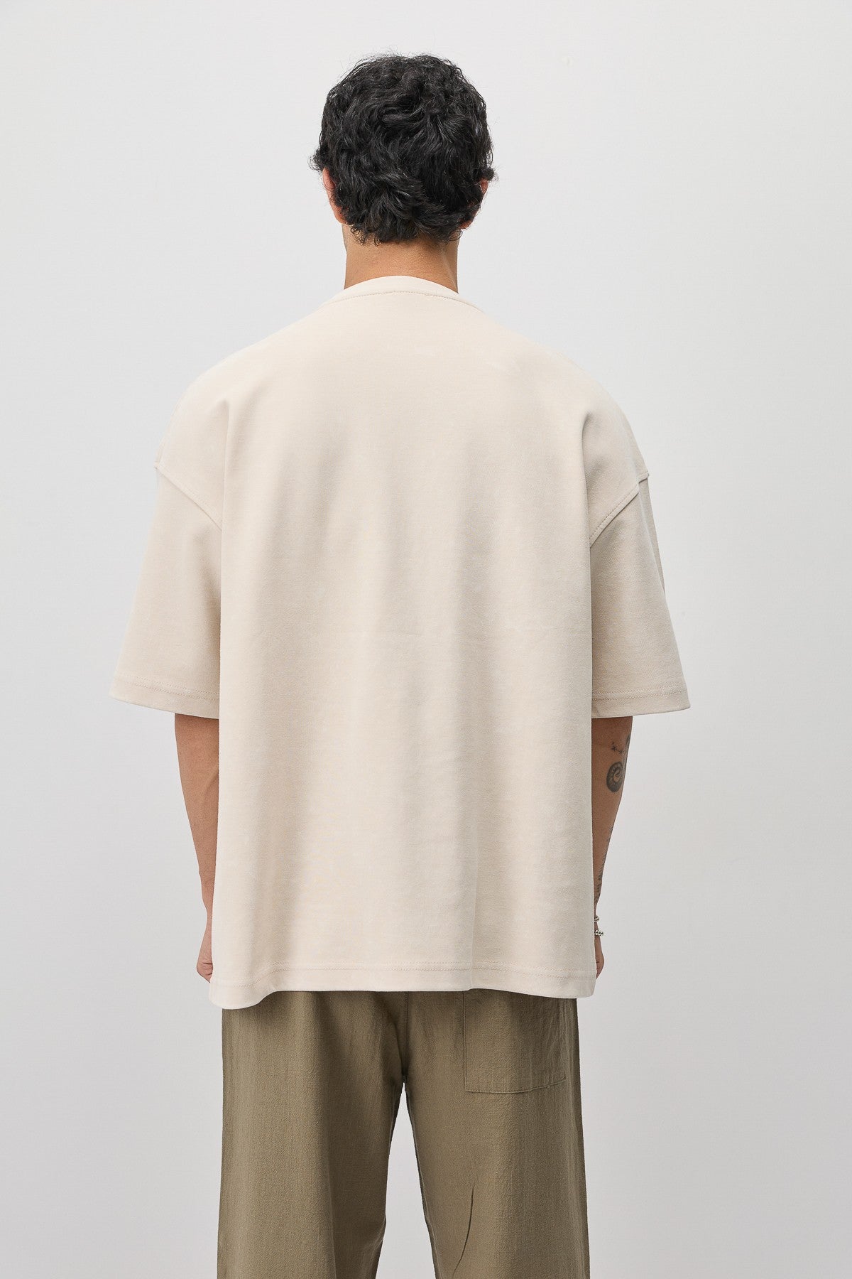Oversize İbiza Baskılı Tİşört