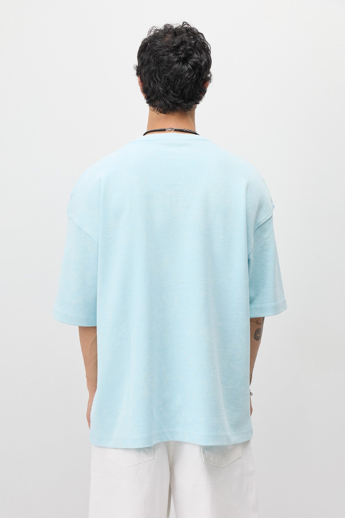 Oversize İbiza Baskılı Tİşört