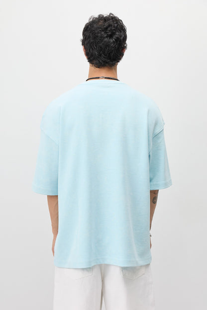 Oversize İbiza Baskılı Tİşört