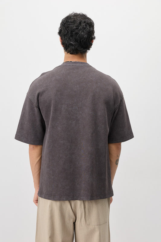 Oversize Yazı ve Sayı Baskılı Tİşört