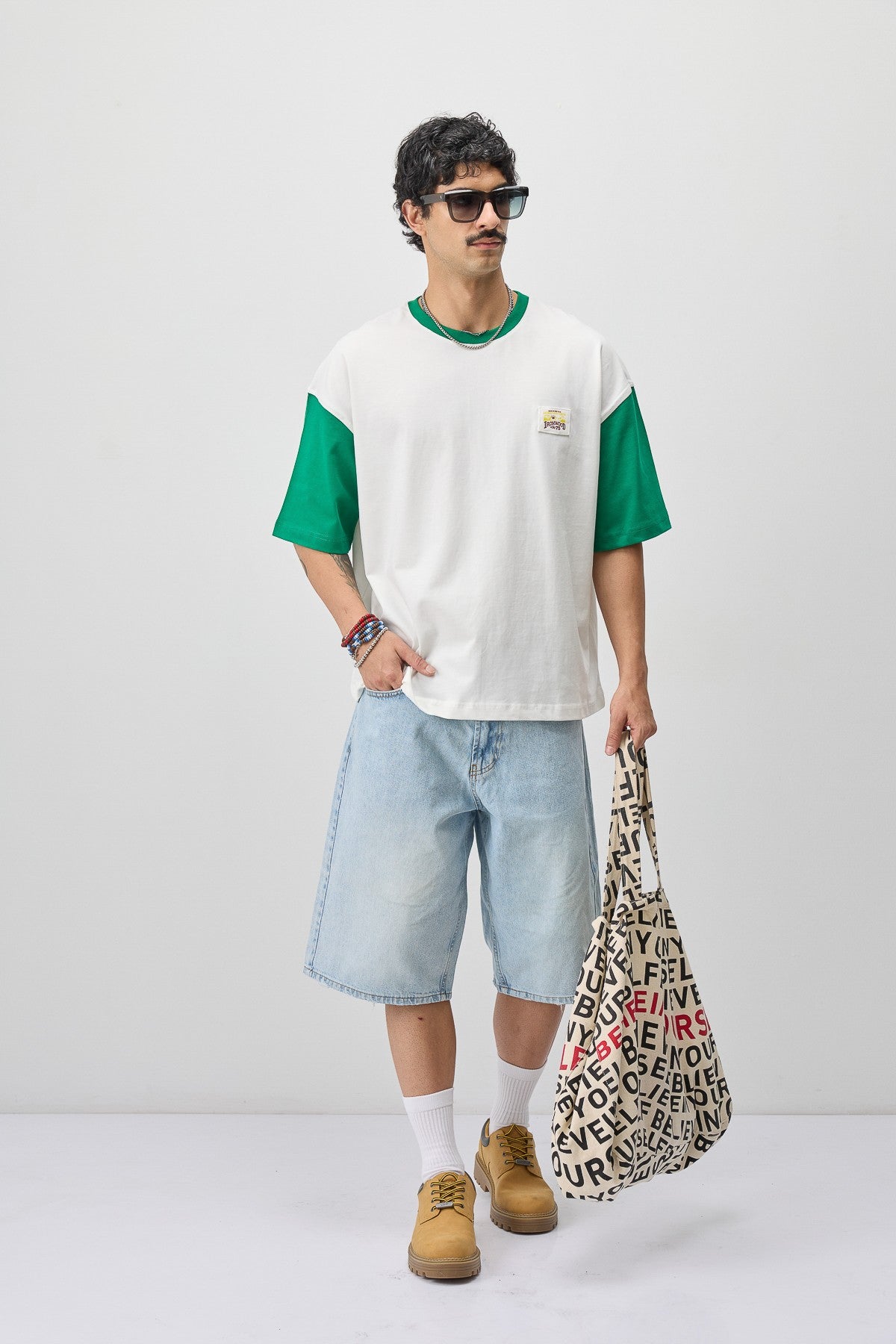 Oversize Baskılı Tİşört