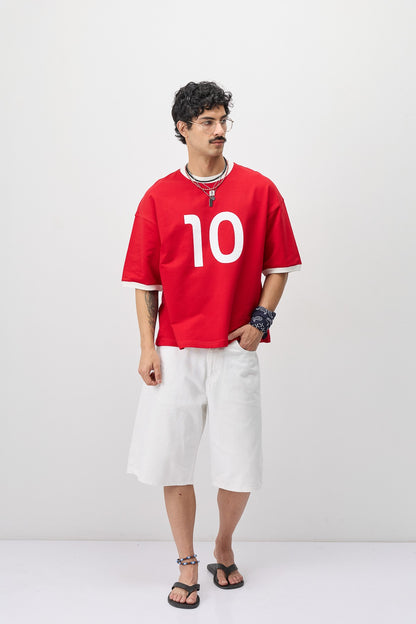 Oversize Baskılı Tİşört