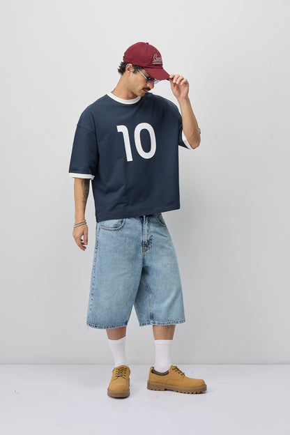Oversize Baskılı Tİşört