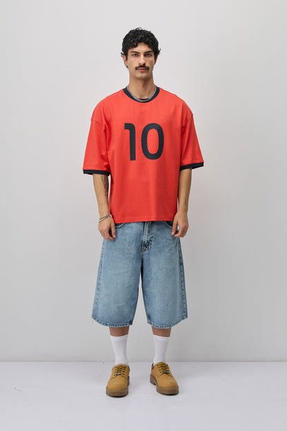 Oversize Baskılı Tİşört