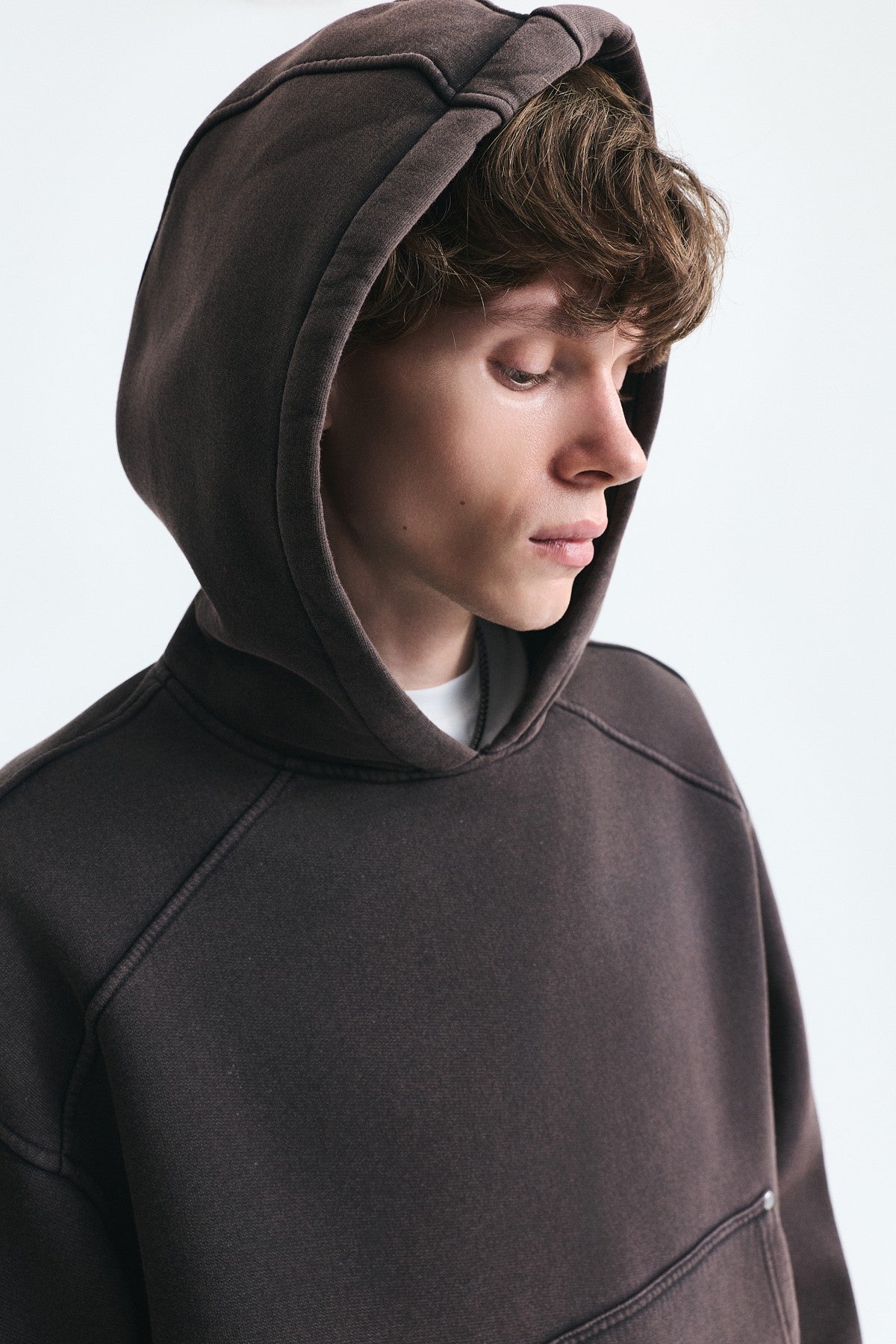 Boxy Fit Kemerli Sweatshirt