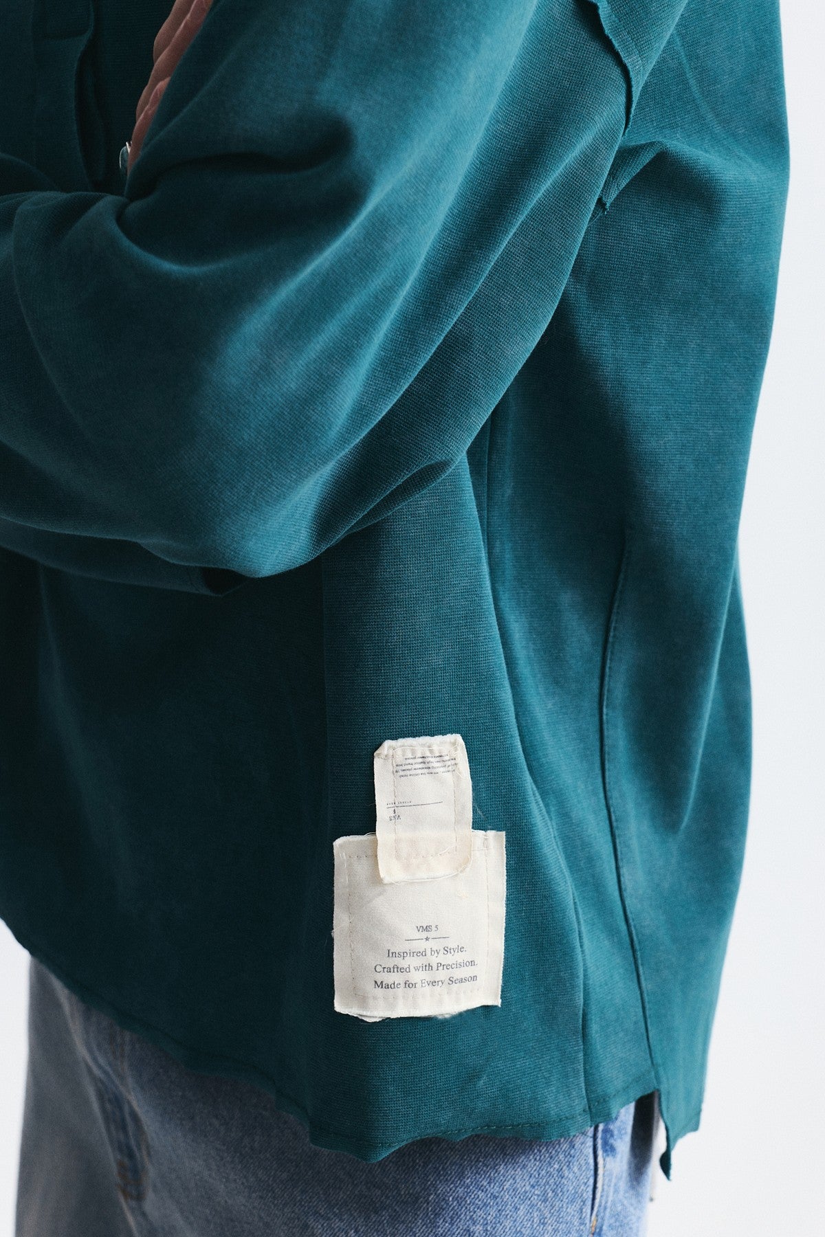 Relax Fit Polo Yaka Sweatshirt