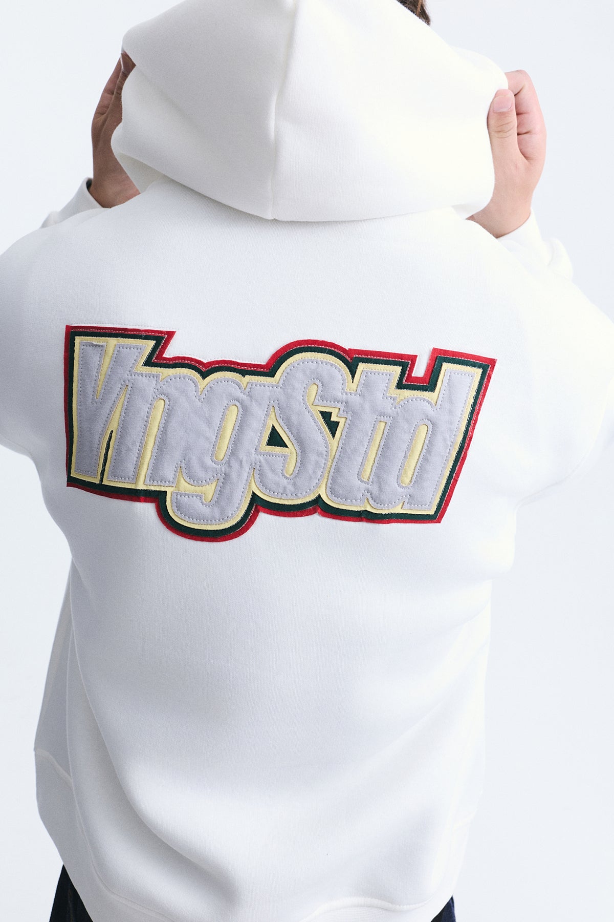 Oversize Sırt Baskılı Sweatshirt