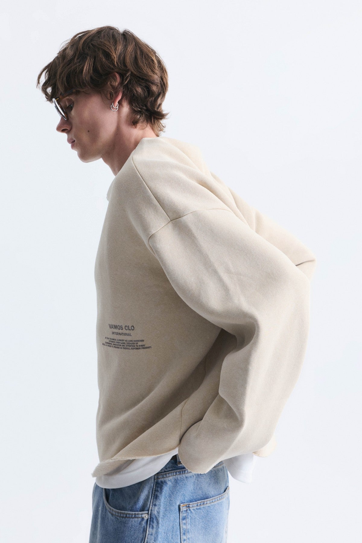 Boxy Fit Sweatshirt