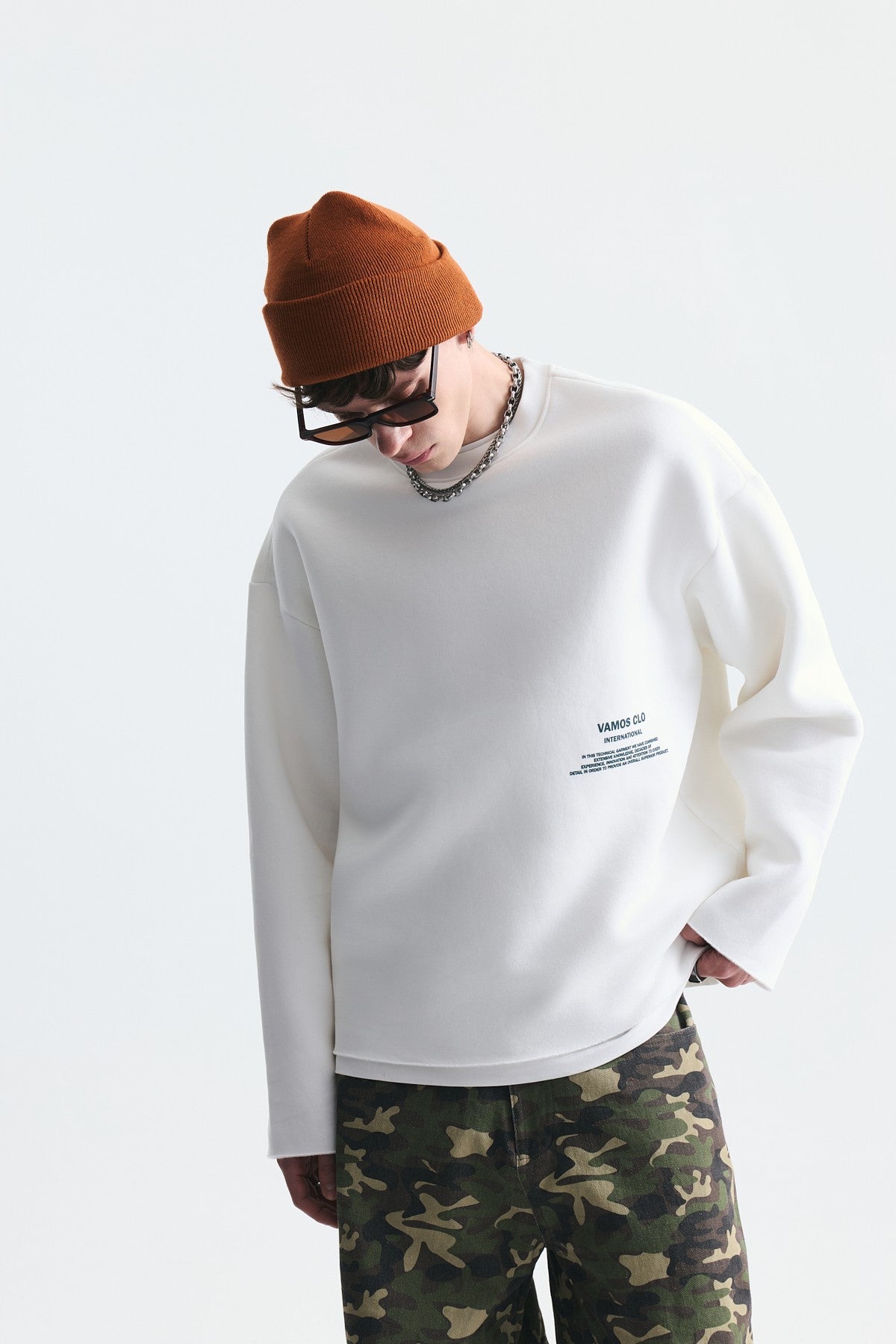 Boxy Fit Sweatshirt