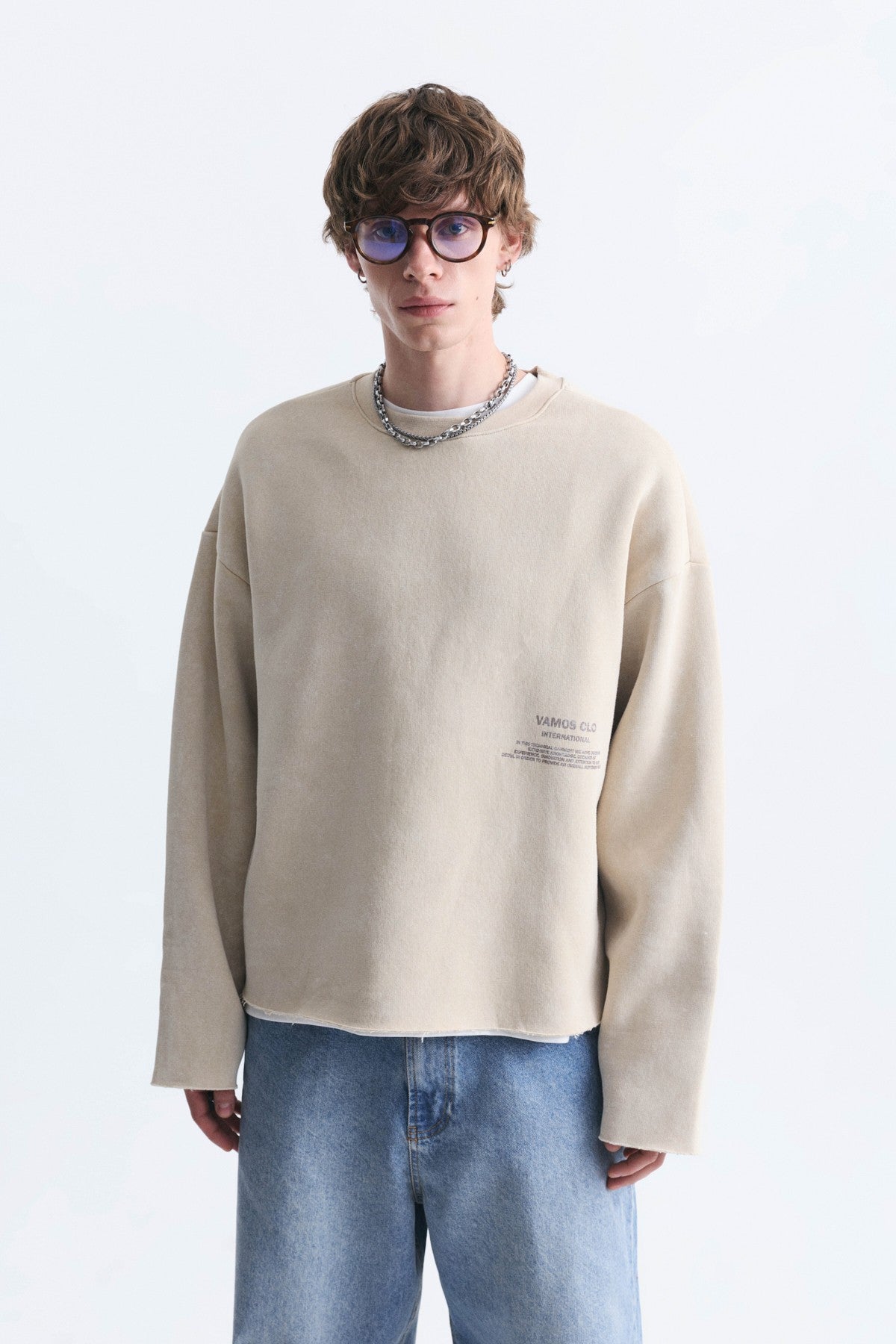 Boxy Fit Sweatshirt