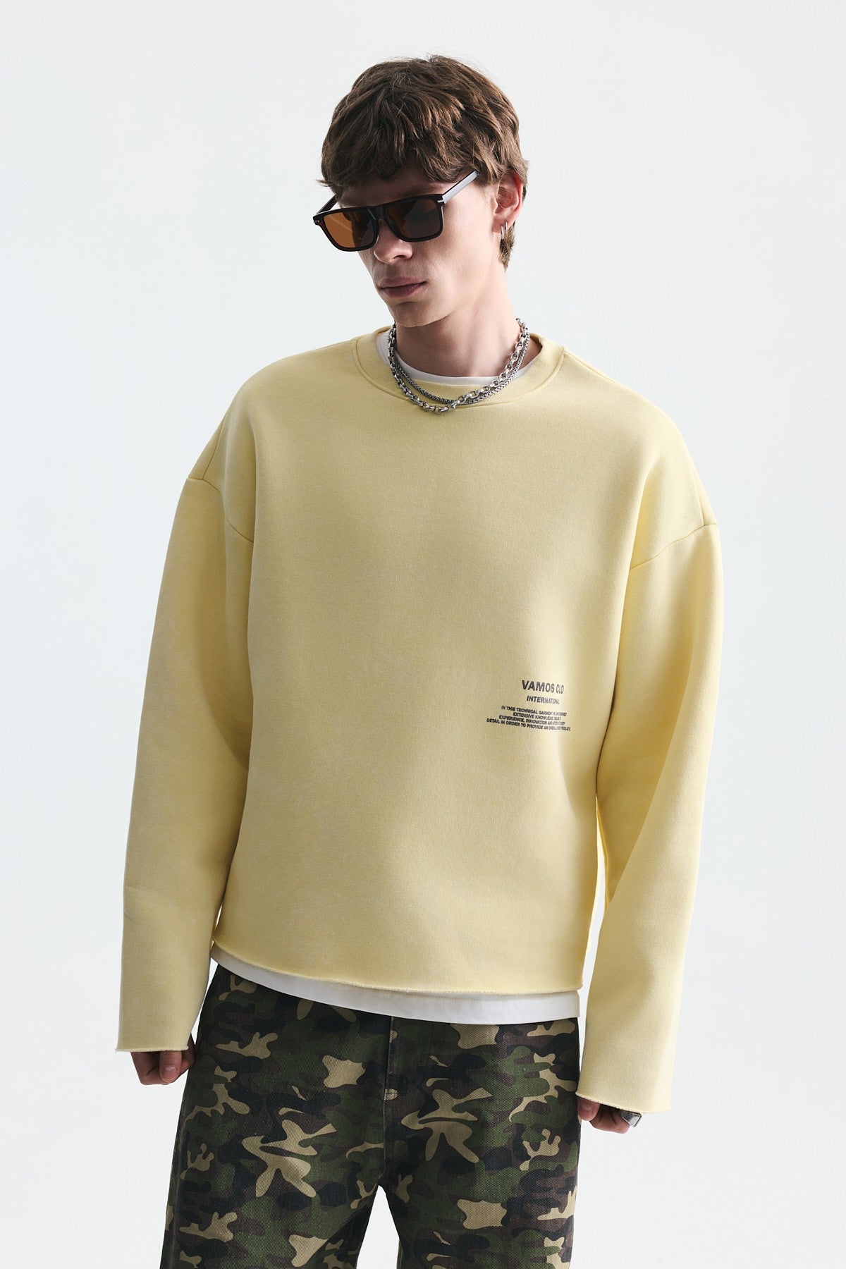 Boxy Fit Sweatshirt