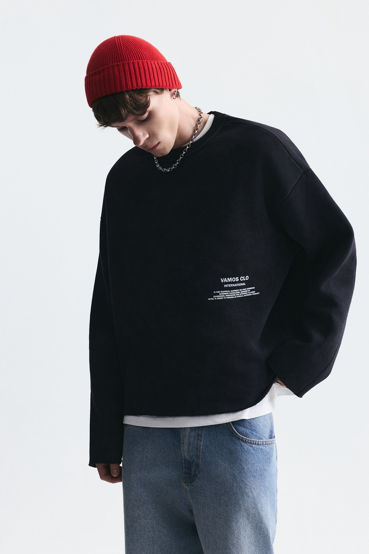 Boxy Fit Sweatshirt