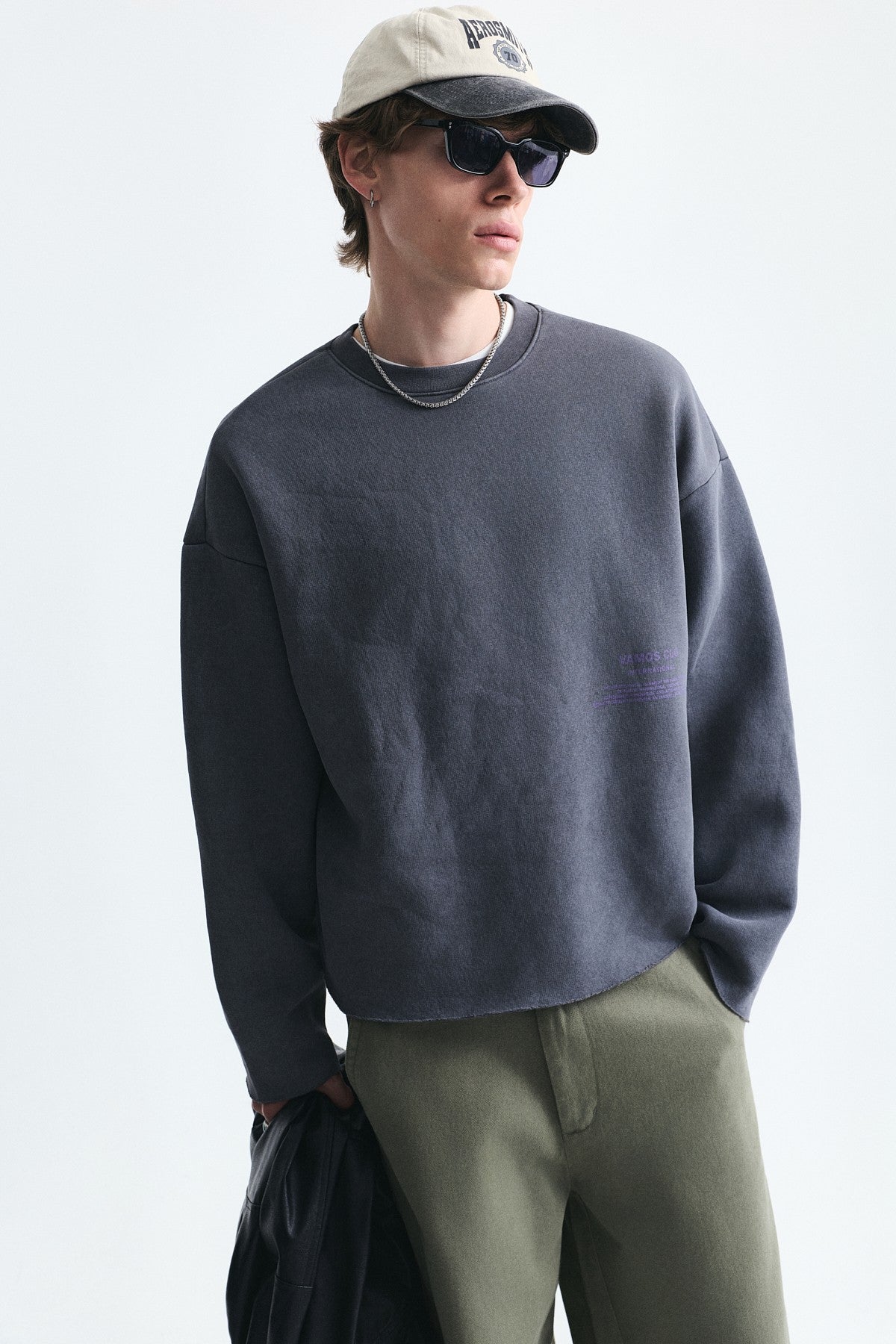 Boxy Fit Sweatshirt