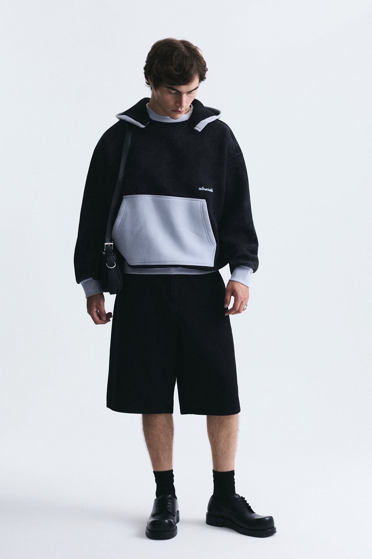 Blok Renkli Oversize Sweatshirt