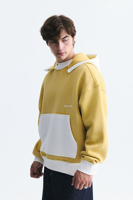 Blok Renkli Oversize Sweatshirt