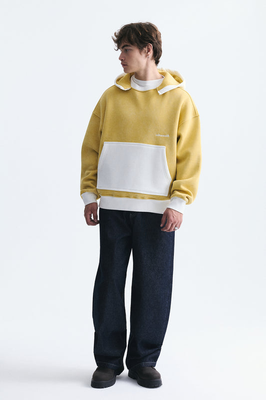 Blok Renkli Oversize Sweatshirt