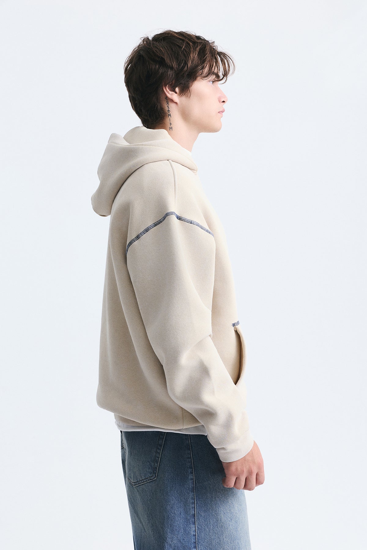 Baskılı Oversize Sweatshirt