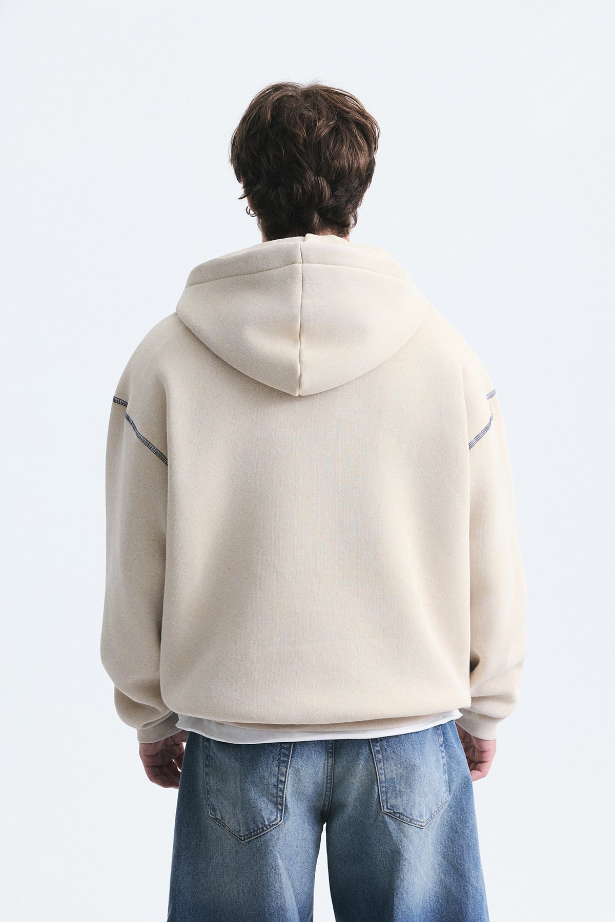 Baskılı Oversize Sweatshirt